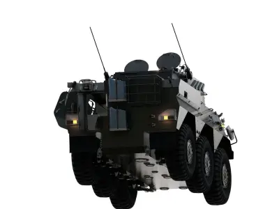 Type 87 Reconnaissance Combat Vehicle 3D model