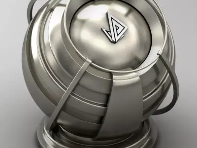 VRAY SHADER---METAL---Permalloy Texture