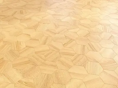Parquet - Laminate - Wooden floor 3D model 11