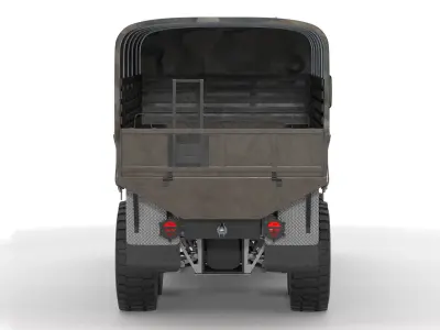 Generic Military Truck 03 3D model