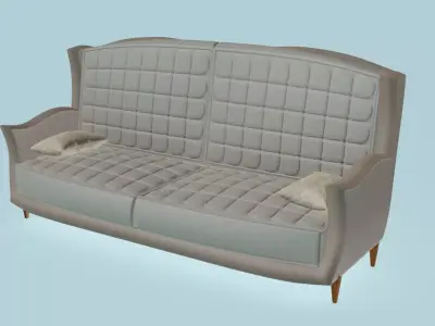 L-arms Sofa 3D model