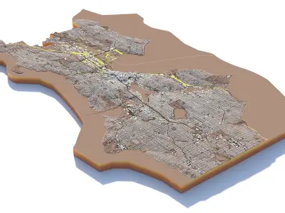 Seattle Washington USA 3D model