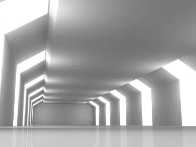 Sci Fi Corridor 3D model