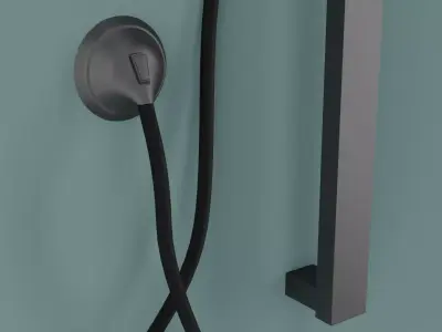 Shower Column - Modern Bathroom 3D Model Low-poly 3D model