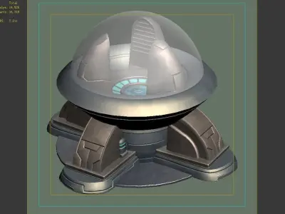 Building - Fleet Battery Generator 01 3D model