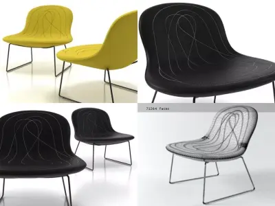 Easy Chair 3D model