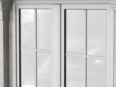 Architectural Classic Window 3D Model 6 3D model