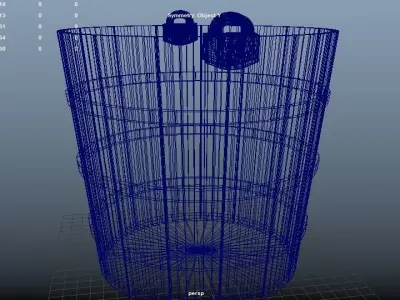 Bucket Free 3D model