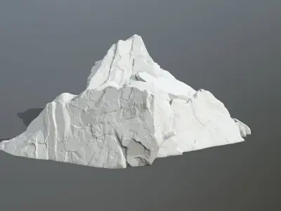 Rock Print mountain 3D print model