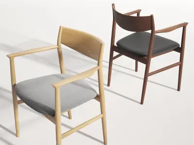 Kamuy Armchair 3D model
