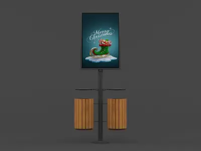 Ashtray Bin 3D model