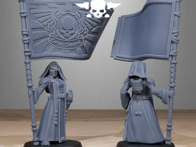 GrimGuard Sisters 3D print model