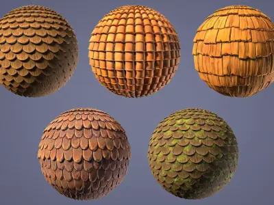 roof stylized materials Texture