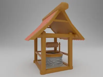 Medieval Well Free 3D print model