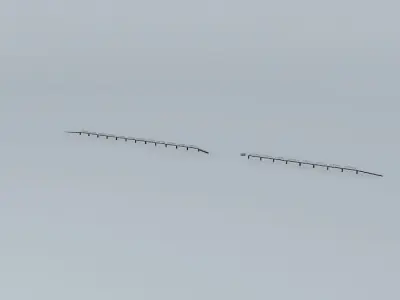 Pingtung freshwater Creek Bridge Free 3D model