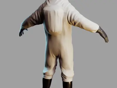 Biohazard protection suit  3D model