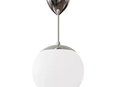 HOLES Ceiling light white 3D model