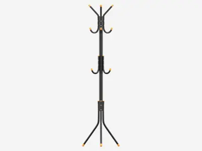 Metal Coat Rack 3D model