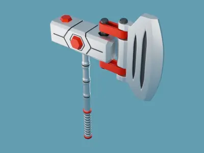 Sci Fi Hammer 03 3D print model