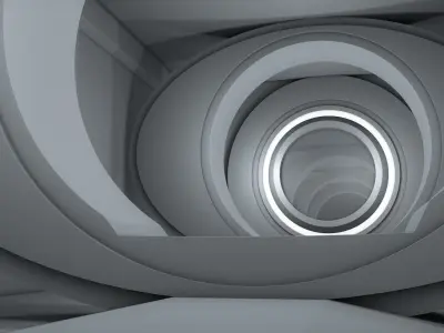  Sci Fi Room Low-poly 3D model