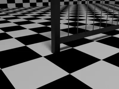 Cable Railing Style 2 3D model