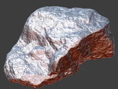 Monique Stone Low-poly 3D model