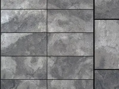 Yurtbay Seramik Bizantino Argento 300x600 Set 1 3D model