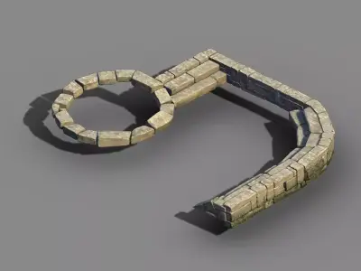 River Yangcheng - blacksmith shop 3D model