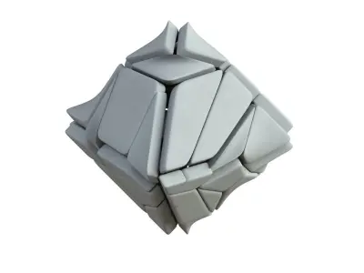 Sci Fi Object No 5337 Low Poly Texture