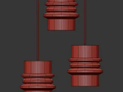 TIDY pendant 3D model