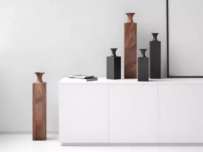 Tasso Vases 3D model