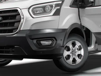  Ford Transit Van L4H3 HQInterior 2024 