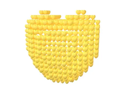 Heart Stylish Style v1 009 3D model