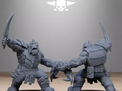 Orkaz Biotech Looters 3D print model
