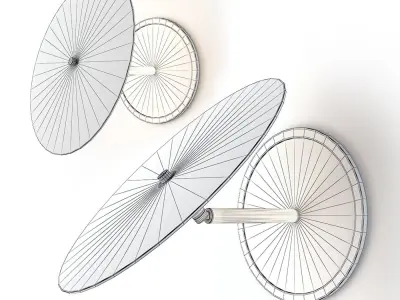 Ra wall and ceiling light 3D model