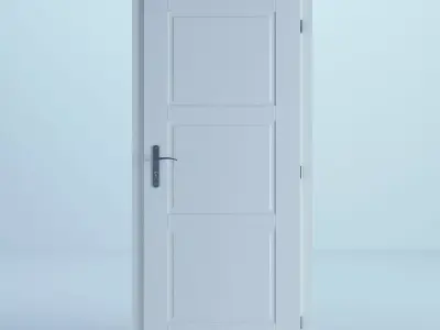 White Door 26 3D model
