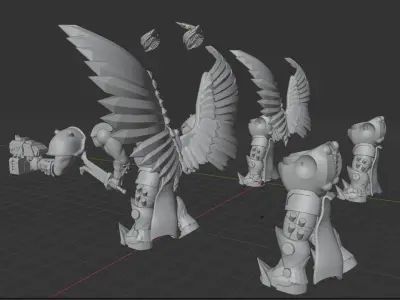 Angels angel 3D print model