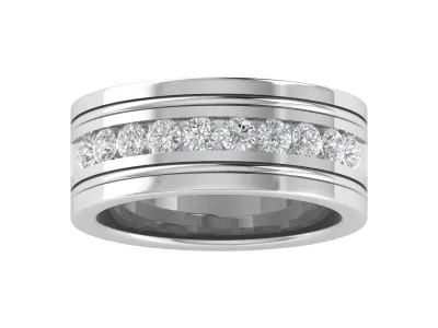 Women Ring  Render 3dm STL OBJ FBX TXT Details 3D print model 2