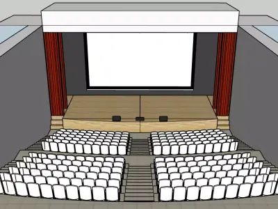 240 STEA HALL 3D print model