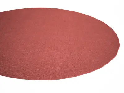 Punk Round Rugs 3D model