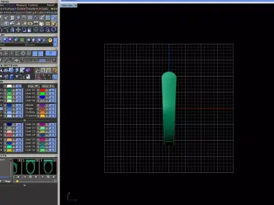 Linear Bar Top Ring with Stone-Ready Channel 3D print model