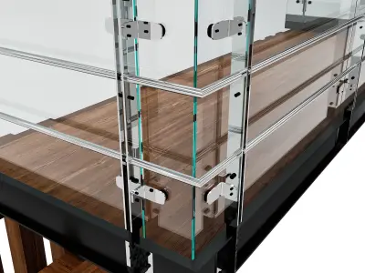 BALCONY AND BALUSTRADE NO2 A 3D model