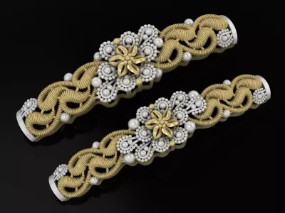 NEW 26 INDIAN BANGLES COMPLETE LOT  3D print model