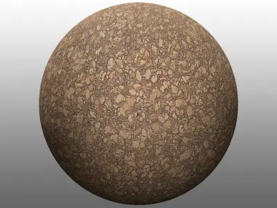 Cork - PBR egg Texture