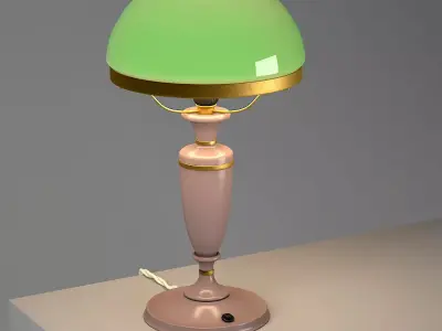 Old lamp 3D model order