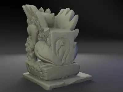 Bali Statue 3D print model
