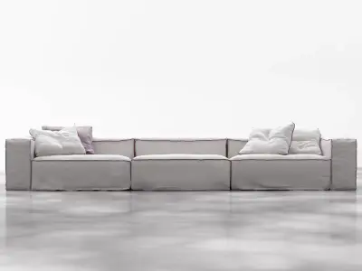 Aspettami couch 3D model