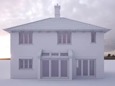 British House Bosc 4C 3D model