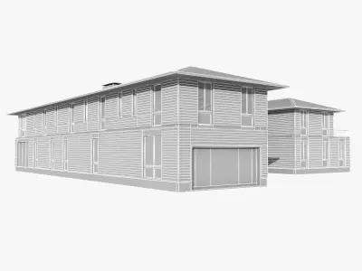 Single Family House 3D model