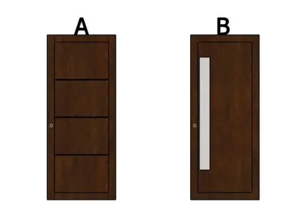 Wood Doors 3D model buy